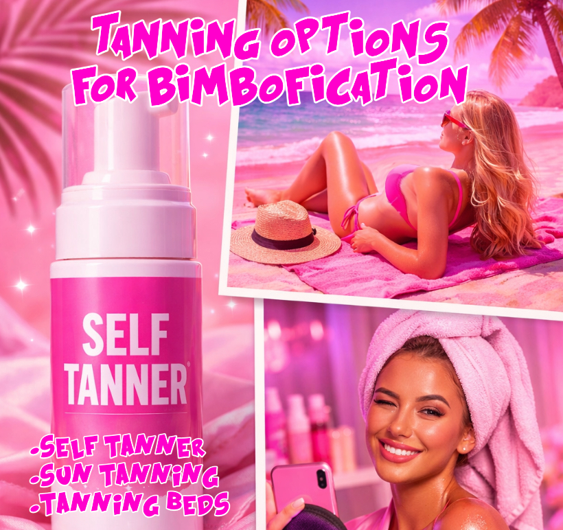 Tanning color theory for bimbos. Learn how to be a bimbo slut sissy at Sissywonderland.com. Become the sluttiest bimbo the internet has ever seen.