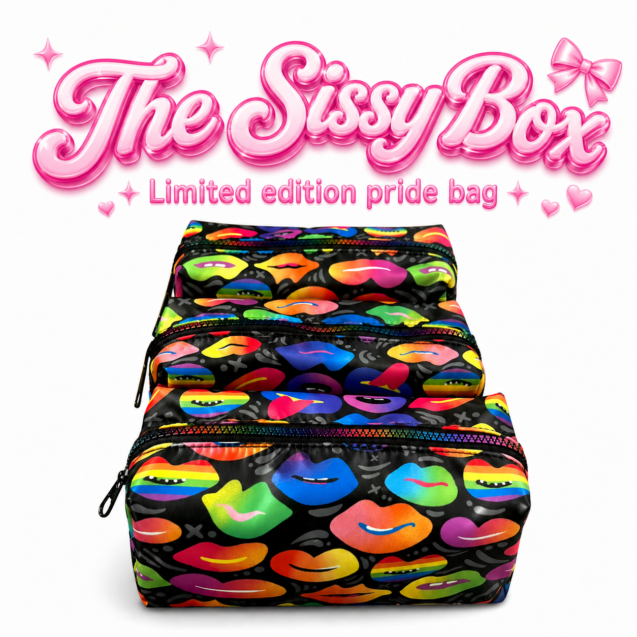 Limited Edition: Sissy Pride Bag. The Sissy Box. Sissy service subscription.